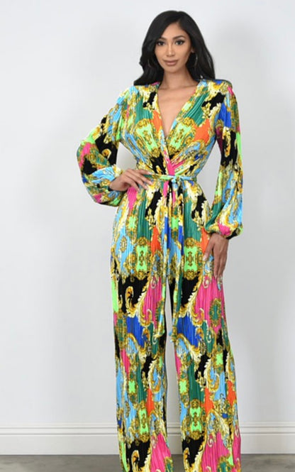 Bodre Print Jumpsuit