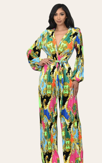 Bodre Print Jumpsuit